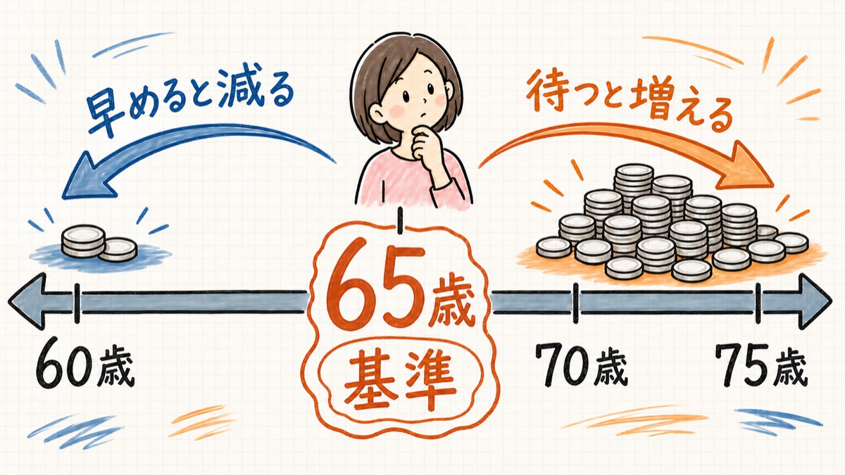 年齢の目盛り